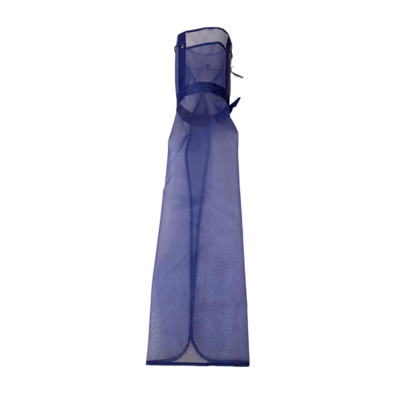 Harilla Tablier de Jardinage En Tissu Maillé, Idéal pour Les Activités Extérieures, Bleu