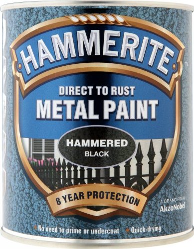 Preisvergleich Produktbild ICI 5092955 Hammerite Metalllack, schwarz, 750 ml