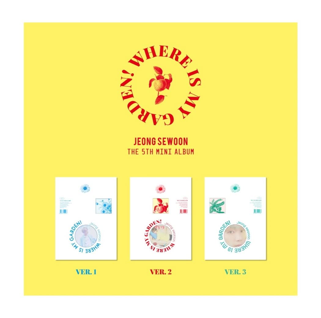 JEONG SE WOON - Where is my Garden! 5. mini album (wersja 3)