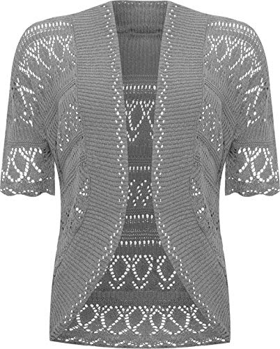 RageIT - Cárdigan de punto para mujer