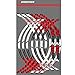 PSLER® Moto Cerchione Decalcomanie Adesivi Per F800GS (Rosso)