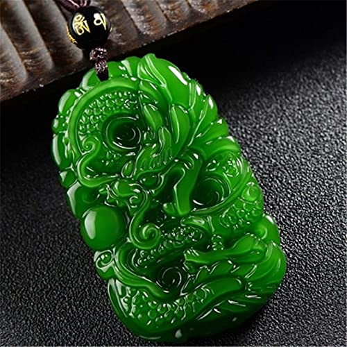 Pendentif Dragon Jade authentique, un symbole de force et de vie
