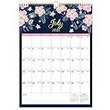 Eono Kalender 2021-2022 - 18-monatiger Wandkalender planer Juli 2021 - Dezember 2022, 30 x 43 cm, Zwillingsdrahtbindung, große Blöcke mit julianischen Daten, um Sie zu organisieren