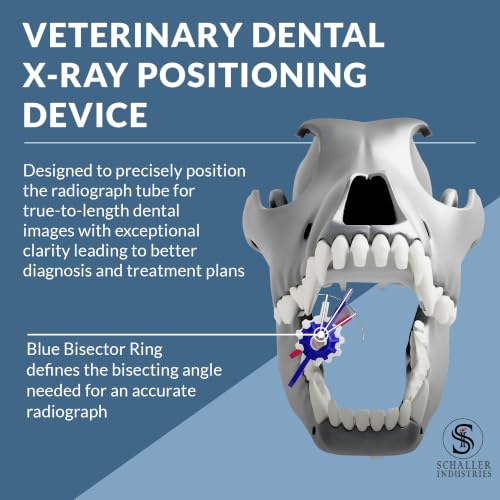 Image of S I Veterinary Dental X-Ray Device for Dental Focus PS-2 Sensor Alignment | Bisecting Angle Finder, Precise Radiography Support, Compatible System Fit