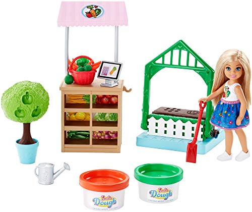 Mattel Barbie FRH75 "Cooking und Baking" Veggie Garden Chelsea Puppe und Spielset – Bild 6