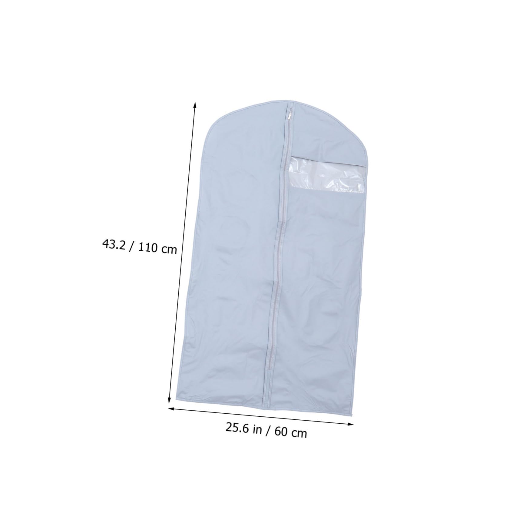 Cabilock 5pezzi Borsa Per in Plastica Di Qualità Borsa Per Riporre Traslucida Cerniera in Migliorata e Anti-umidità Per Quattro