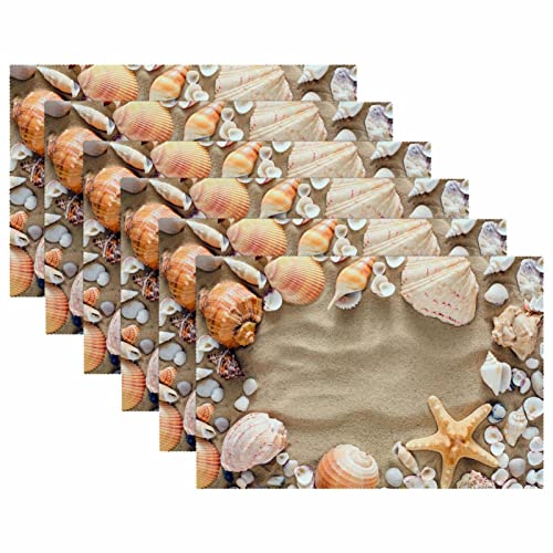 Set de table de plage facile à nettoyer pour préserver votre mobilier