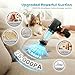 Wansimoo Handheld Car Vacuum Cleaner,25000PA Strong Cyclonic Suction Foldable Mini Vacuum Portable Cordless with Digital Display and One Touch Dust Removal for Car, Home, Office, Kitchen (Silver)