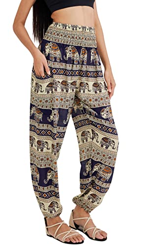 Joob Joob Boho Pants for Women - Hippie Harem Pants Women - Womens Yoga Pants – Comfy Bohemian Flowy Hippie Clothes3