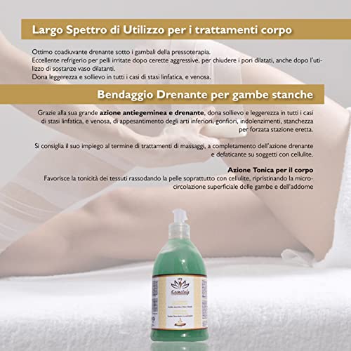 IL MIGLIORE GEL DRENANTE RINFRESCANTE DA 500 ML