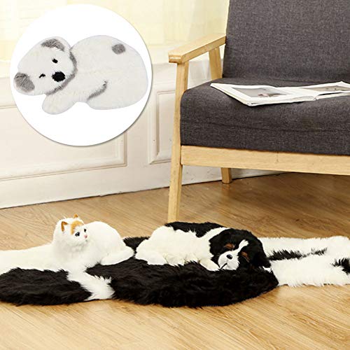 Imitatie Wol Huisdier Zachte Mat, Leuke Cartoon Dier Vorm Antislip Puppy Slapen Tapijt Pad Machine Wasbaar Huisdier Bed… - Image 4