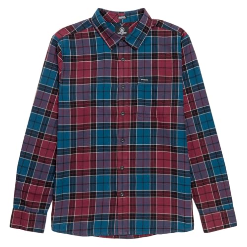 Image of Volcom Men's Caden Plaid Long Sleeve