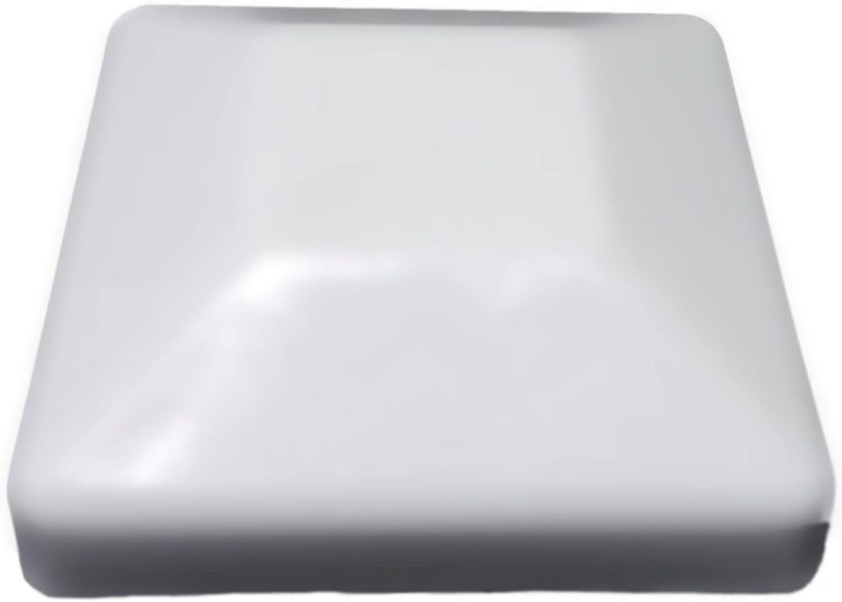 USA Premium Store 12 Pack Plastic Fence Post White Caps