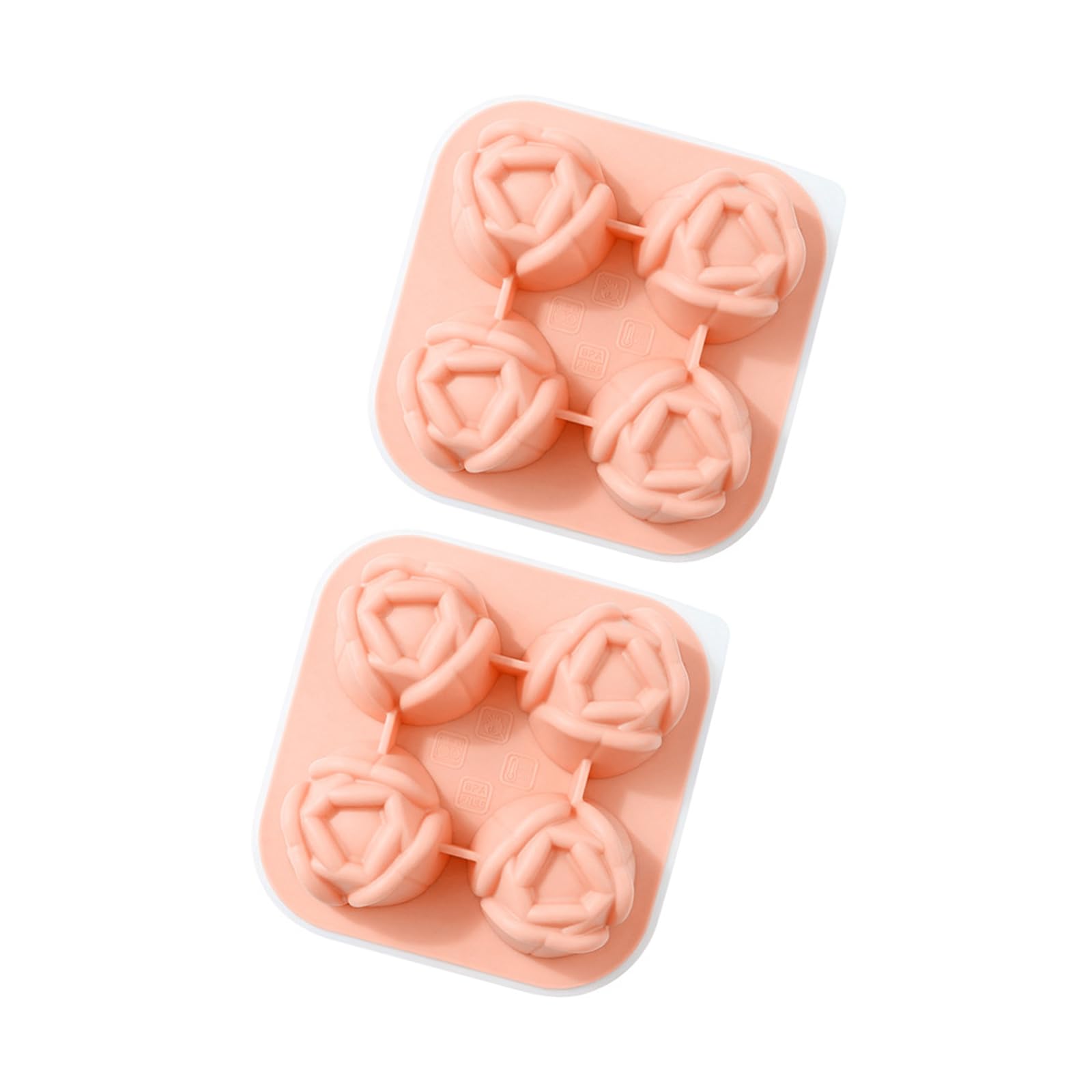 Qisuw Design Ice Tray with Simple Demolding Ideal for Cocktails and Entertaining Soap Molds