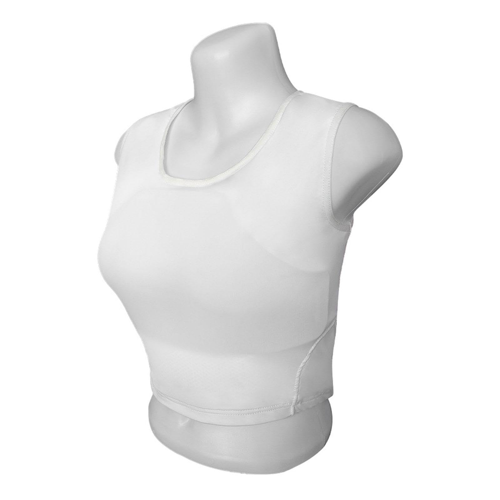 Harilla Protector de Pecho de Karate para Mujeres, protección de Pecho para Boxeo, Protectores de Pecho Deportivos prácticos para béisbol, Hockey, Fitness,