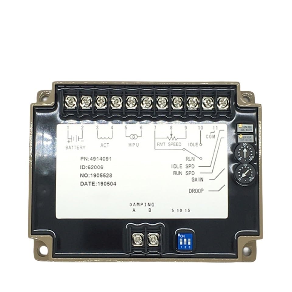 4914091 Regolatore di velocità Unità di controllo della velocità for motore diesel Regolatore elettronico Parti del generatore