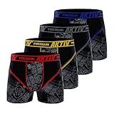 FREEGUN Herren Boxershorts Fgakt/1/Bm/Pk4 Retroshorts, LIF, L (4er Pack)