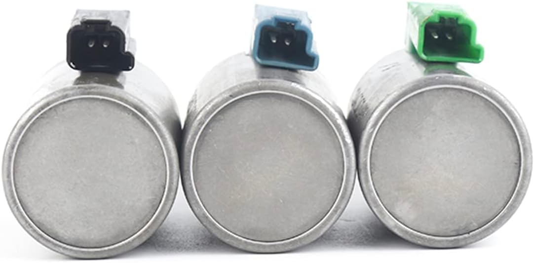 Solenoid sprzęgła 8 sztuk zestaw elektromagnetyczny automatycznej skrzyni biegów kontrola zmiany biegów konwerter momentu pasuje do Volvo AW55-51SN AW55-50SN