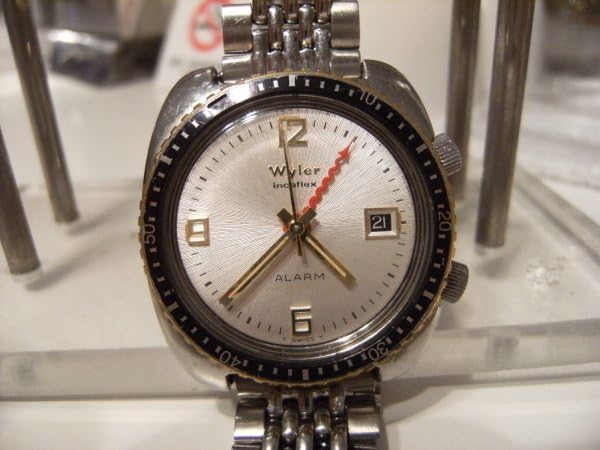 Amazon.co.jp: 貴重 1960年代スイス製品アンティーク 腕時計WYLER 