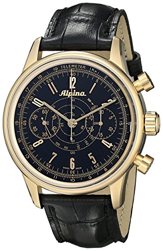 Alpina Geneve Alpina 130 Heritage Pilot Chronograph Al-860b4h5 Reloj Para Hombres Alpina Rotor Alpina Geneve Alpina 130 Heritage Pilot Chronograph Al-860b4h5 Reloj Para Hombres Alpina Rotor