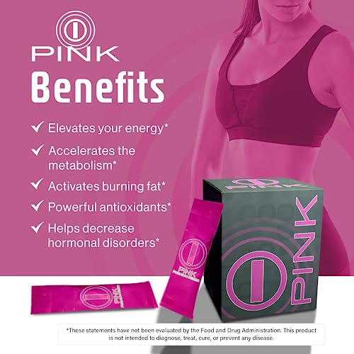 Image of bhip Pink for Women (Alive) - Pure Blend for Vitality, Stamina & Clarity, Energy Drink Mix Packets - Ideal for Active Women on the Go - 30 Servings