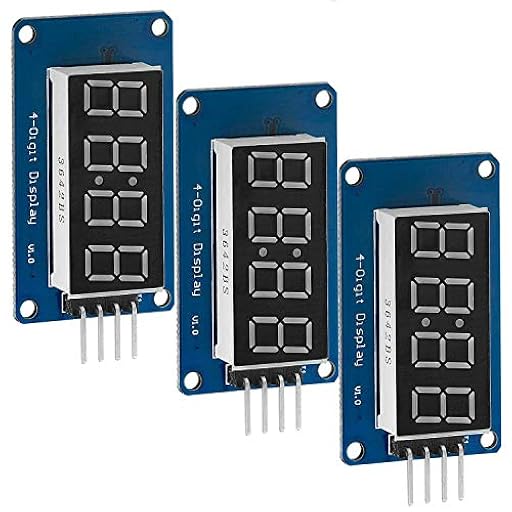 AZDelivery 3 x 4 Digitos 7-Segmentos Digital Tube Compatible con TM1637 LED Display Modulo con Clock Display Compatible con Arduino y Raspberry Pi con E-Book Incluido! | Ya disponible en tu tienda friki favorita! En mundofriki.es! AZDelivery 3 x 4 Digitos 7-Segmentos Digital Tube Compatible con TM1637 LED Display Modulo con Clock Display Compatible con Arduino y Raspberry Pi con E-Book Incluido! | Ya disponible en tu tienda friki favorita! En mundofriki.es!