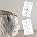 Wickless Candle Care Instruction Card for Clients| Physical Printed 2