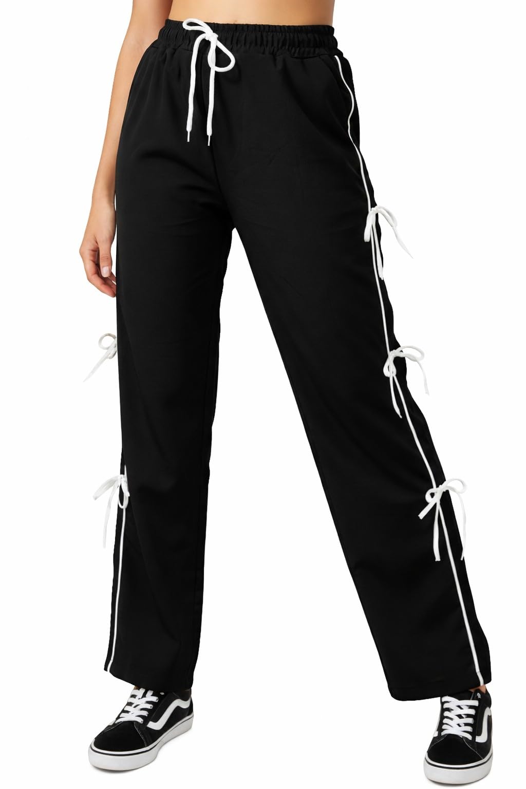 Women’s Winter Woollen Palazzo/Lower/Pant/Pyjamas, Waist Size: Upto- 30'' To 36'' / Length- 37'' (Charcoal Grey)-picture-16
