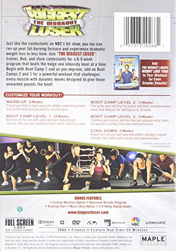 Biggest Loser Boot Camp en DVD, transforma tu rutina diaria con ejercicio funcional en casa. 3