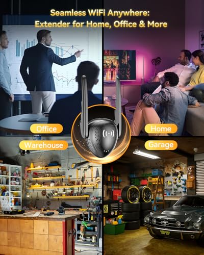 Image of 2026 Upgraded WiFi Extender, Works with 99% Router