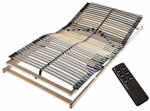 BeCo Matratzen GmbH & Co. KG Lattenrost Flex 42 Motor, Kopfteil und Fußteil elektrisch verstellbar, Größe:80 x 200 cm