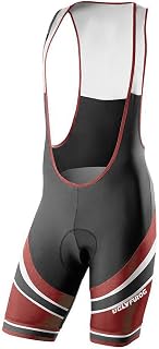 Bike Wear - MTB Bib Pantalón Corto para Hombre Bib Shorts with Gel Pad HBS09