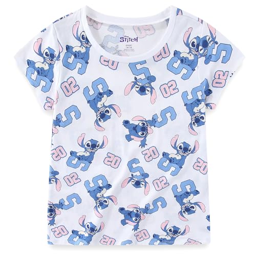 Image of Disney Lilo & Stitch Girls 2 Pack Short Sleeve T-Shirt for Big Kids