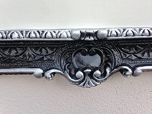 Artissimo Cornice portafoto barocca nera e argento...