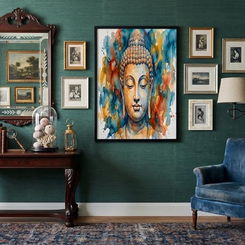 Lienzos decorativos Zen abstractos de acuarela para llenar de calma tu salón y comedor