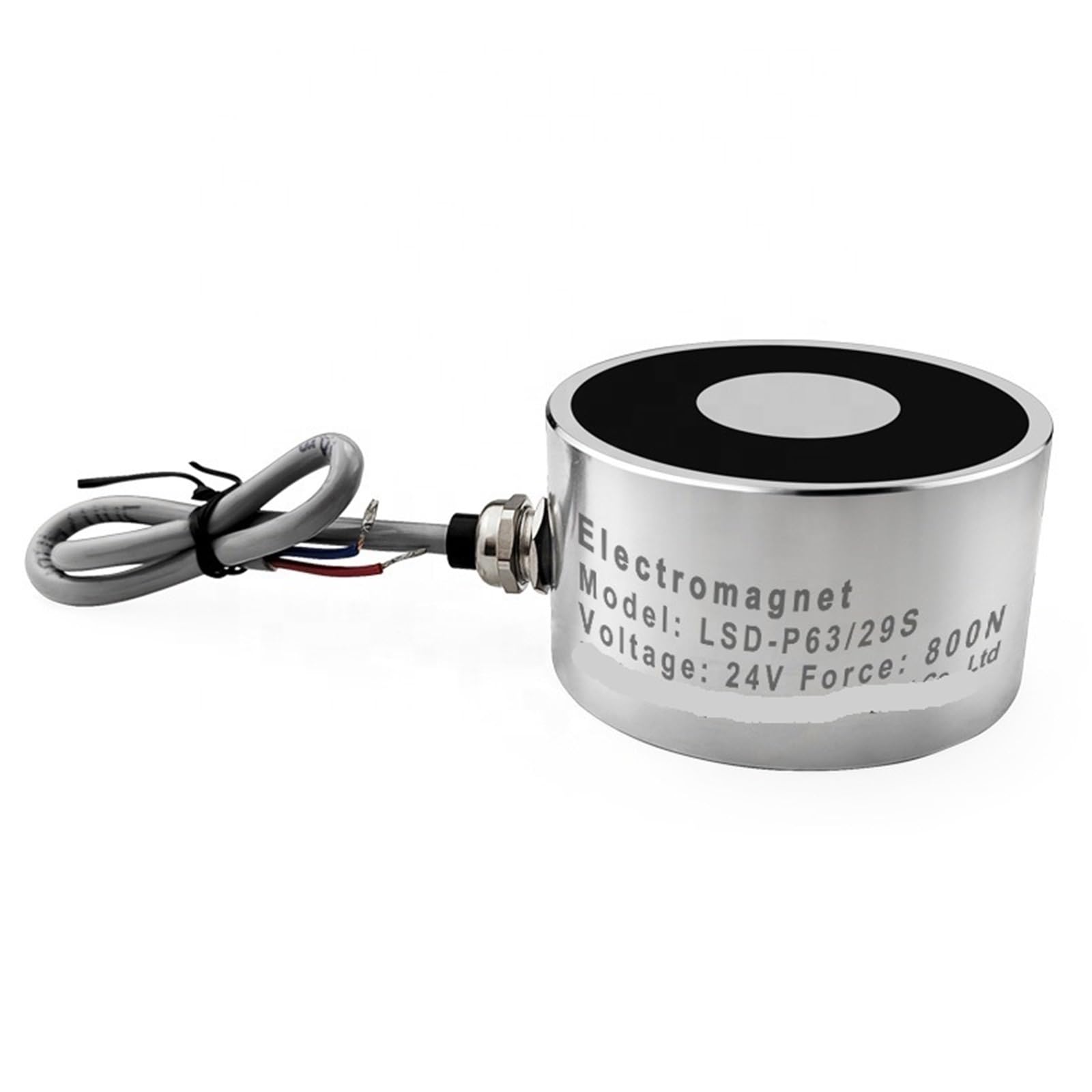 Aimant électrique rond LSD-P82*45S aimant de levage industriel rémanence