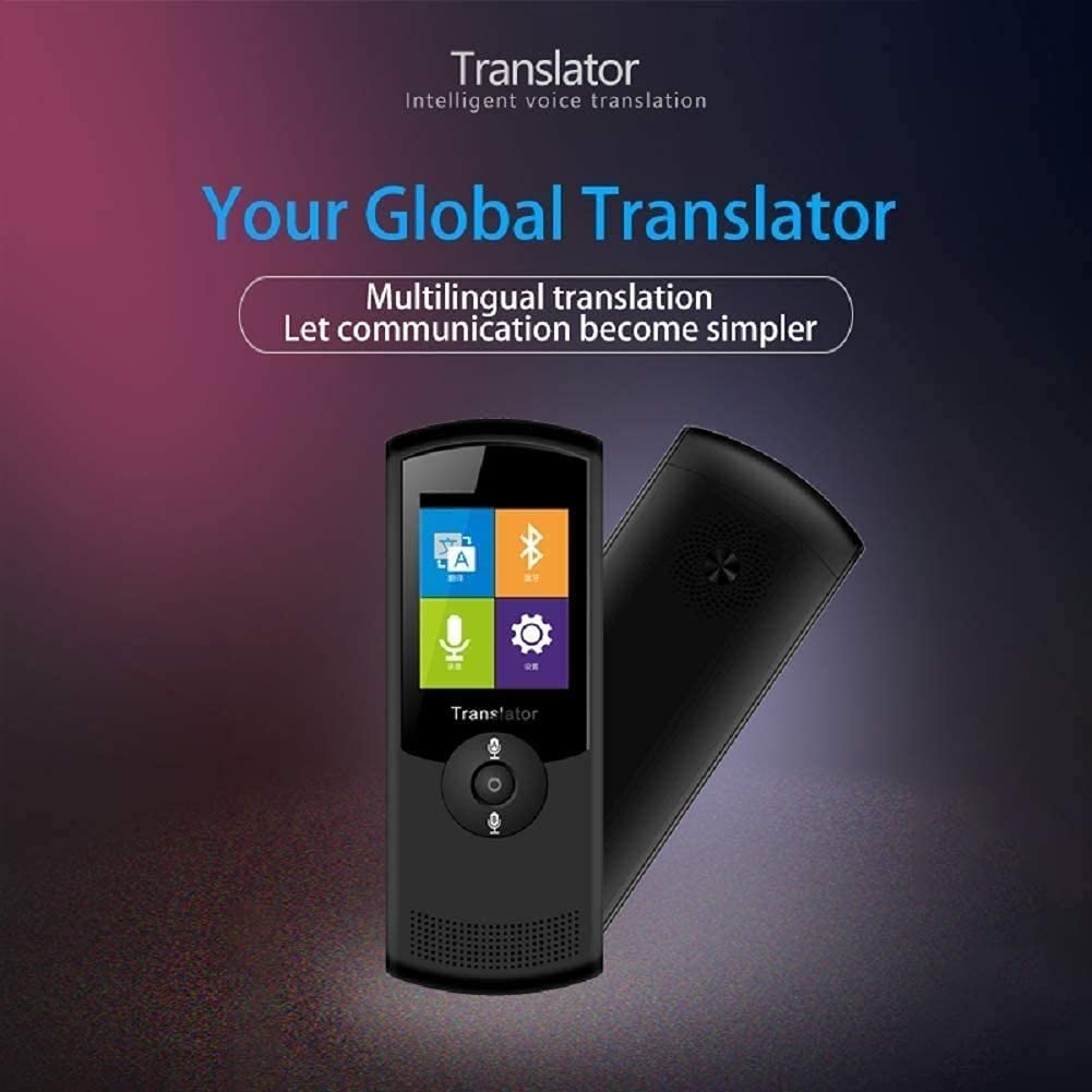 Traducteur vocal instantané bidirectionnel prenant en charge 42 langues avec traduction par caméra for voyager à l'étranger, apprendre le shopping, chat d'affaires, shopping nécessaire, cade