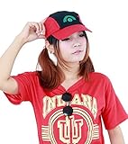 XCOSER Adult Ash Ketchum Hat Cap Cosplay Accessory Arch Logo