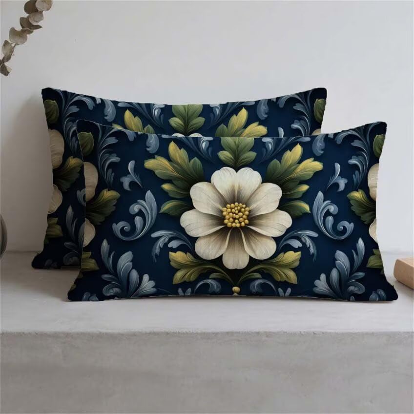 Housse de coussin fleur imperméable pour protéger vos assises contre l'humidité