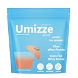 Clear Whey Protein Isolate Powder with Peach Tea Flavor | 20g Protein, Zero Sugar, Lactose Free & Non-Bloating Formula | On-The-Go Sticks for Active Men & Women, Post-Workout Recovery, 18 Servings