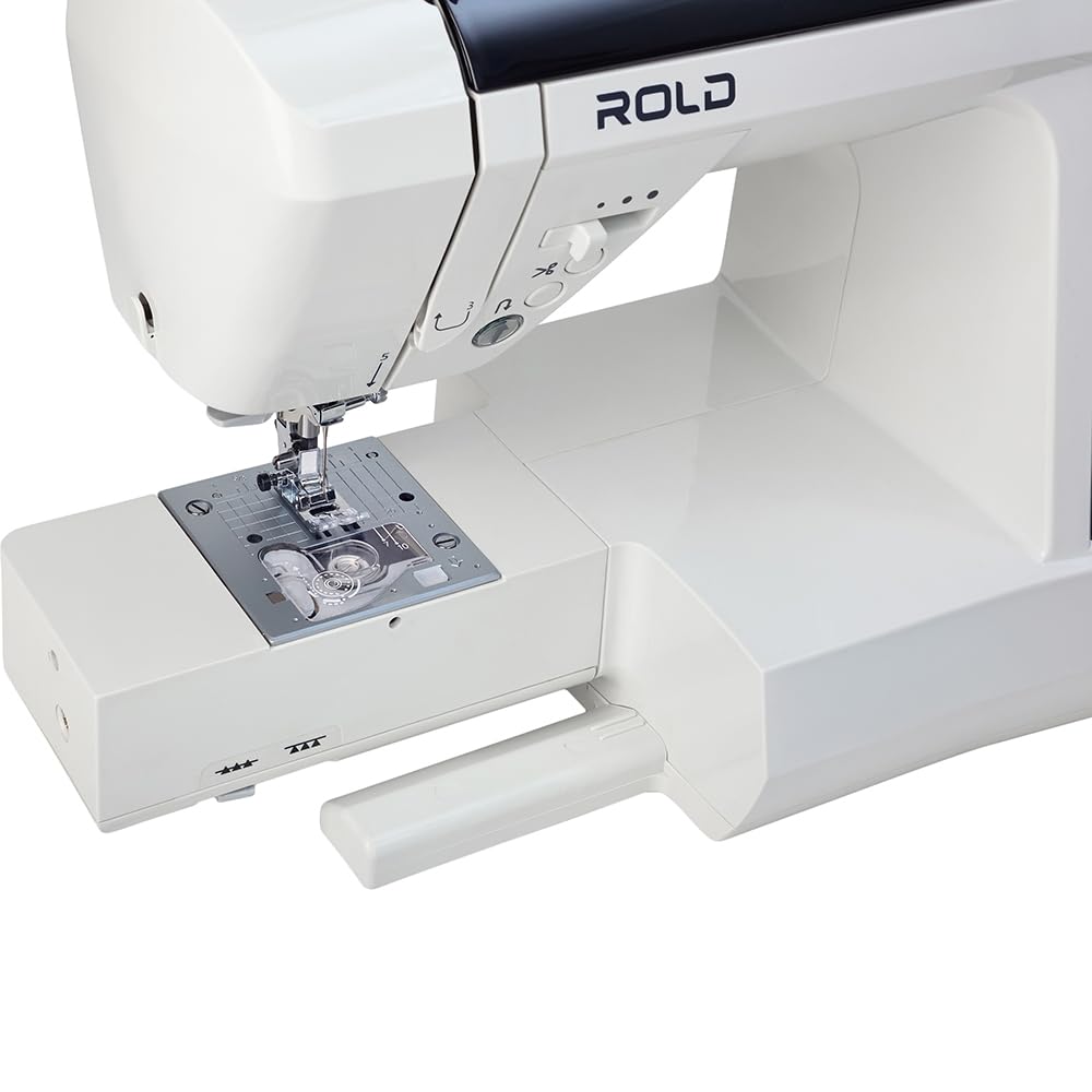 ROLD S900 Computer Nähmaschine mit Touchscreen Display | 180 Nähstiche | 8 Knopflöcher | automatischer Fadenabschneider | 70W Servo Motor | Nadeleinfädler