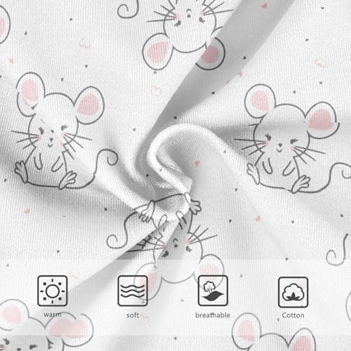 Little Girl Underwear Toddler Panties Kids Undies Cute Mouse Soft Cotton Briefs 2T-8Y3