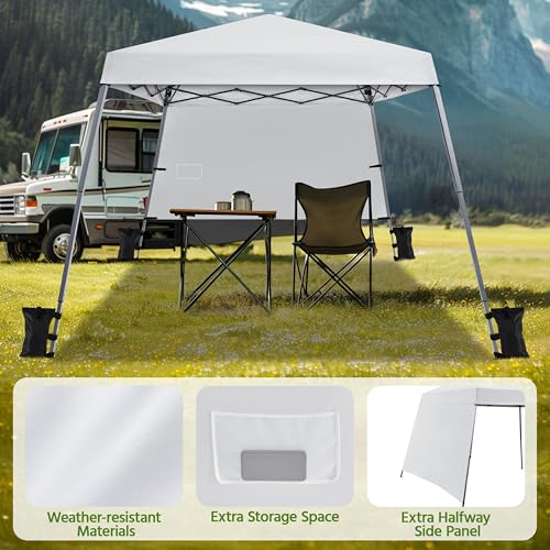 Yaheetech 10x10 Slant Leg Canopy