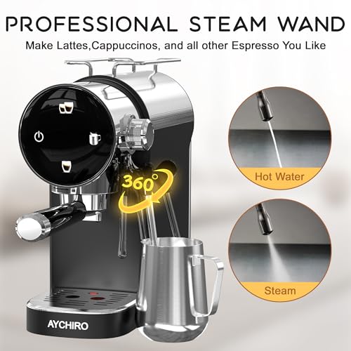 Professional Espresso Machine with Milk Frother