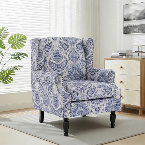 Sillón Tela Azul marino Plegable miniatura 4