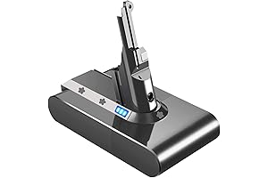 21.6V 6000mAh Replacement Battery for Dyson V8 SV10