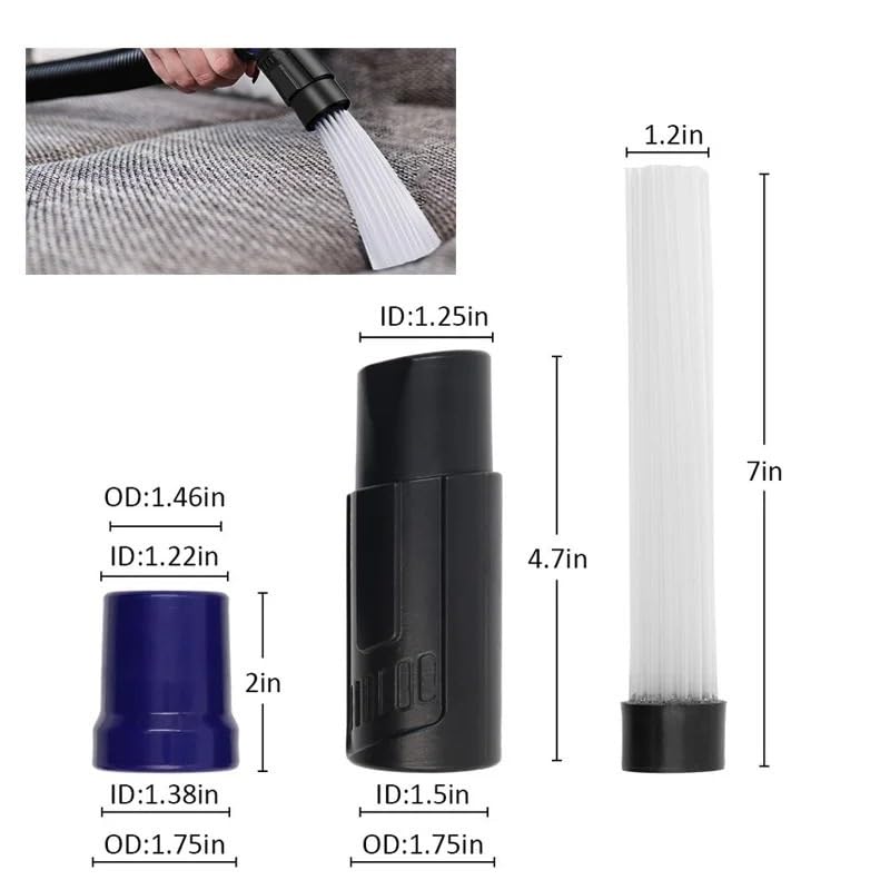 Buse Brosse Universelle 32mm 35mm Longue Plate Suceur Fente