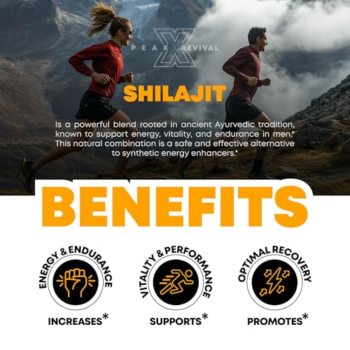 Image of Peak Revival Shilajit Gummies with Manuka Honey - Promotes Optimal Recovery, Increases Energy & Endurance, Mixed Berry Flavor, 100mg per Serving, 60 Count (30 Servings)