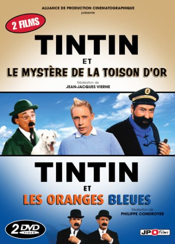 Tintin: Mystère de la Toison d'Or et Les oranges bleues (2 Filmes, 2DVD) [DVD]