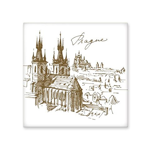 Carreau de céramique Prague de 10x10 cm pour la décoration murale de maison